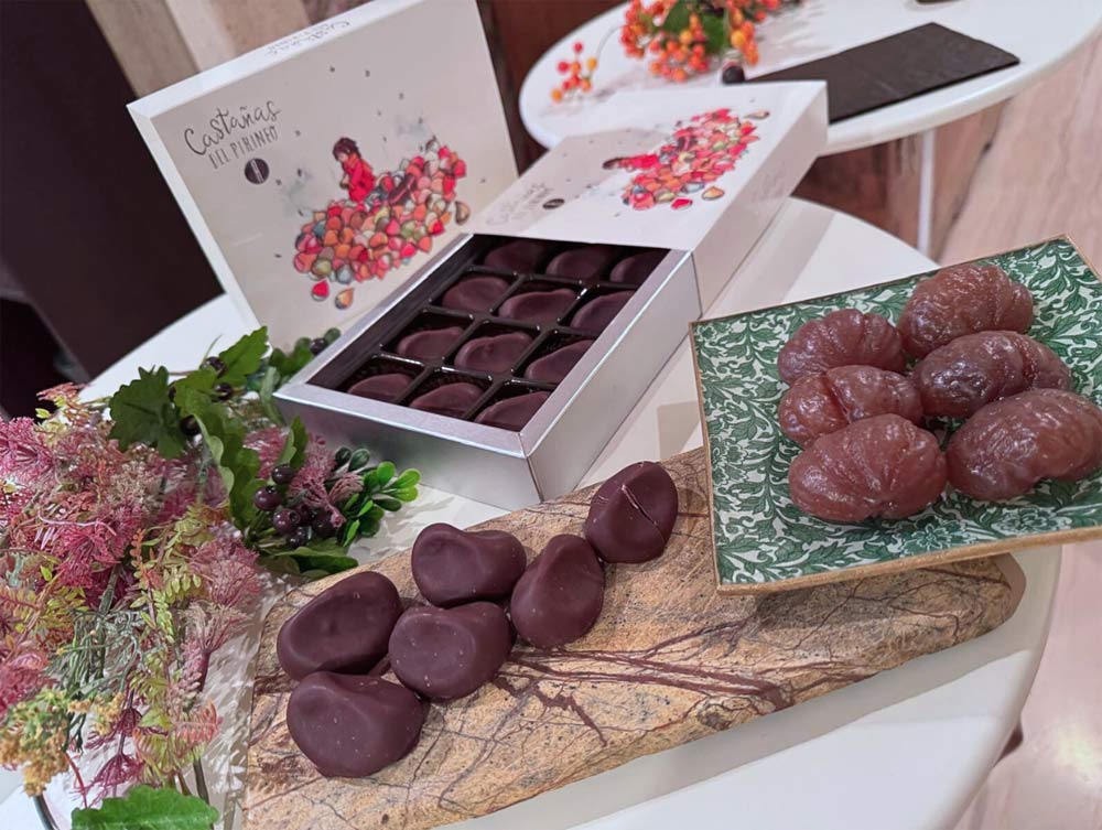 Dos dulces de otoño donde la castaña es protagonista: Marron glacé y Castañas del Pirineo